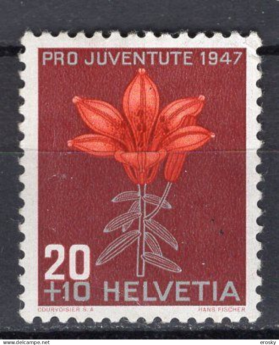 T3655 - SUISSE SWITZERLAND Yv N°447 * Pro Juventute - Unused Stamps