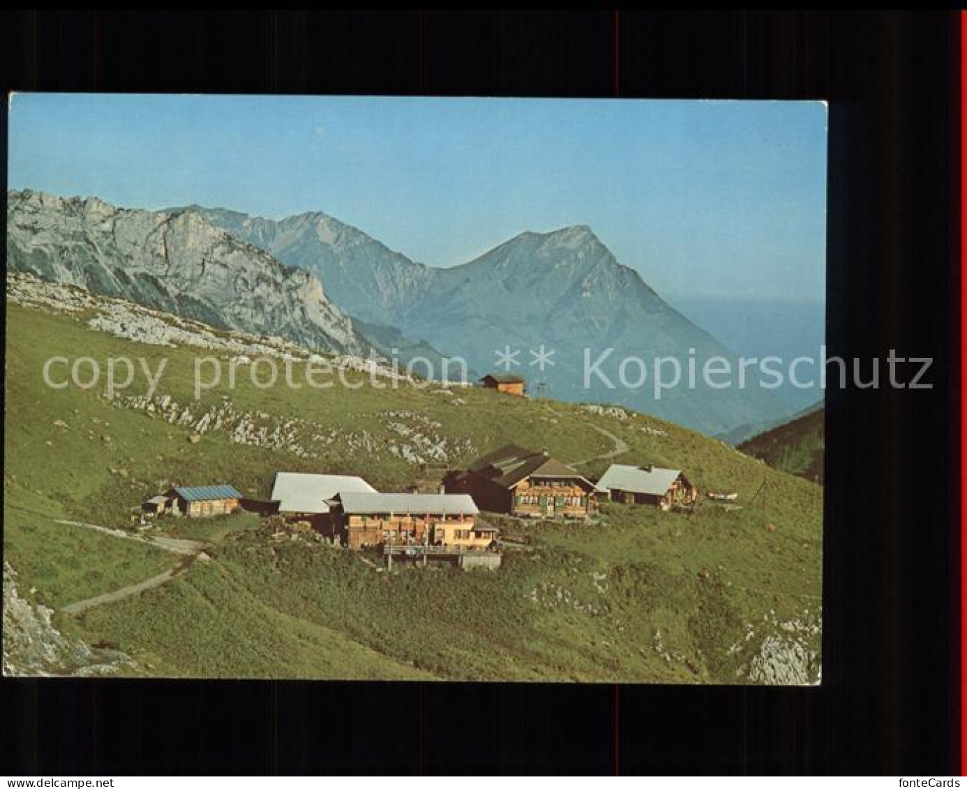 11566568 Kiental Bundalp Berghaus Mit Niesenkette Berner Oberland Kiental - Sonstige & Ohne Zuordnung