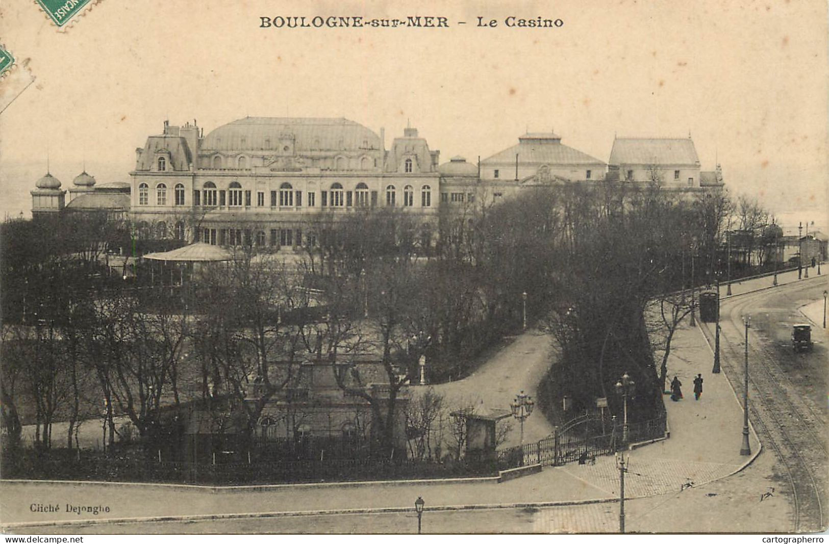 CPA France Boulogne-sur-Mer Le Casino - Boulogne Sur Mer