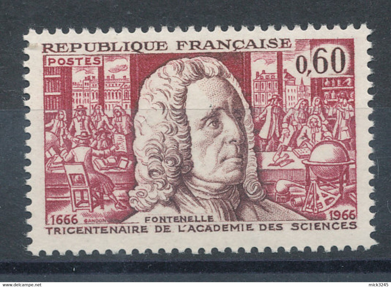1487** Académie Des Sciences - Unused Stamps