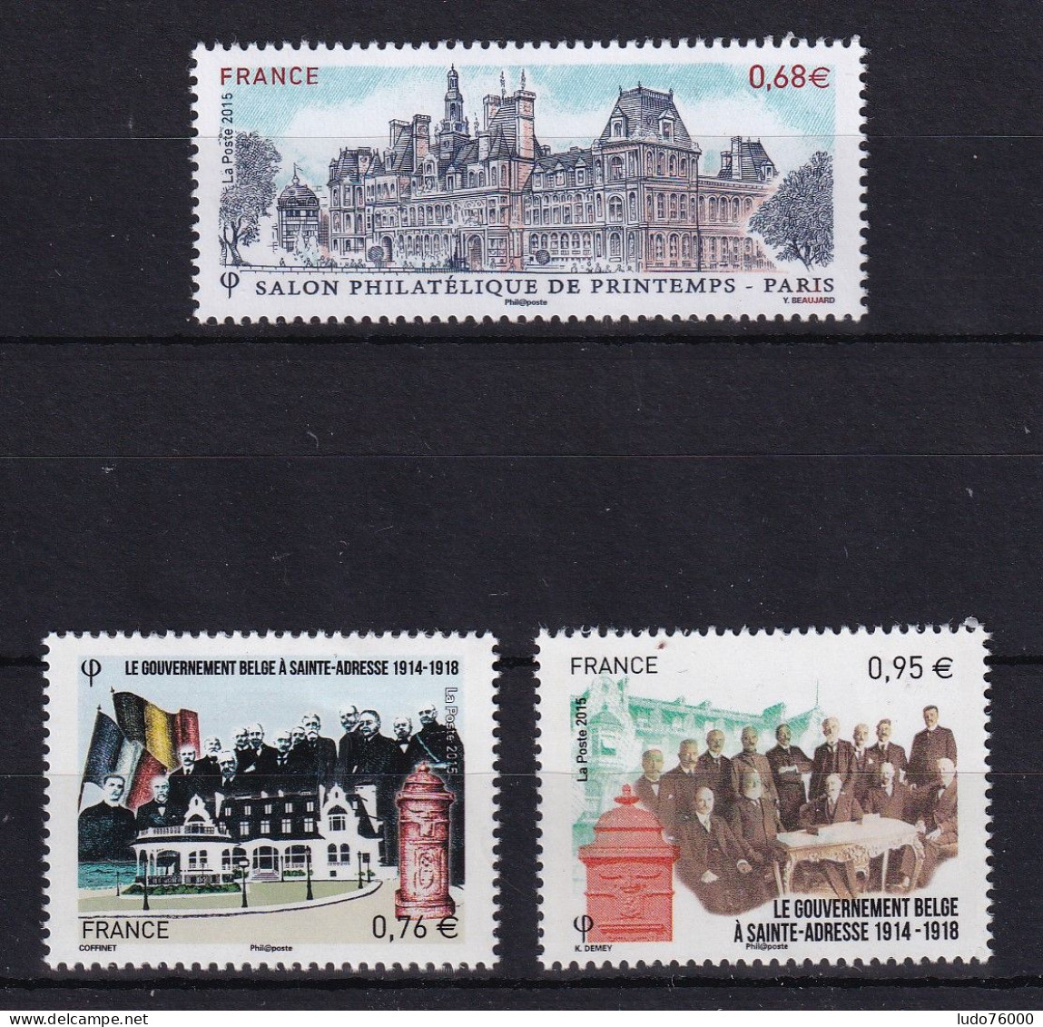 D 801 / N° 4932/4934 NEUF** COTE 7.90€ - Collections