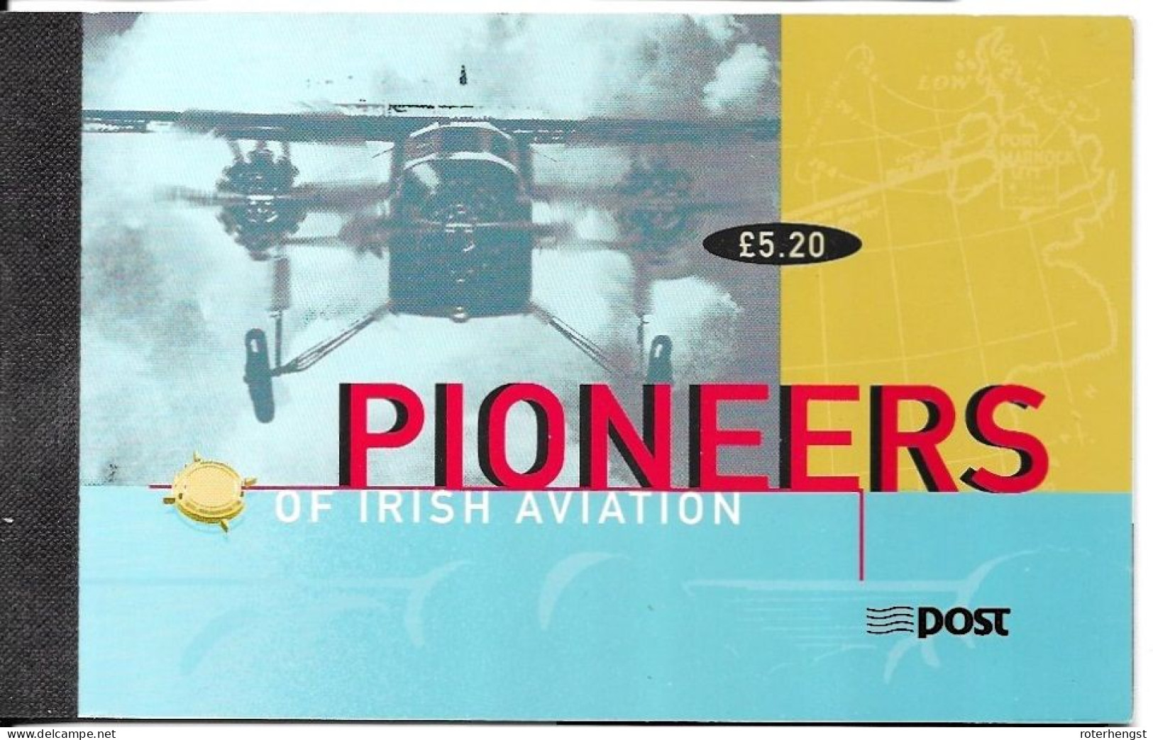Ireland Pioneers Booklet Mnh ** 1998 18 Euros - Postzegelboekjes