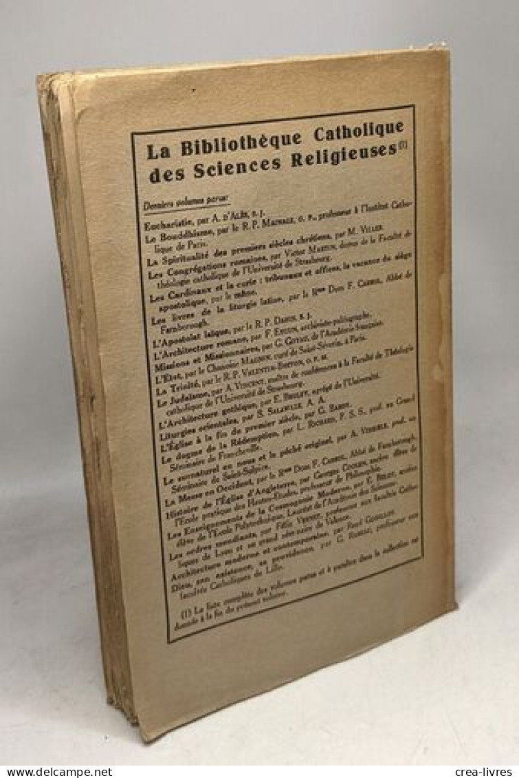Sculpture Religieuse / Bibliothèque Catholique Des Sciences Religieuses - Kunst