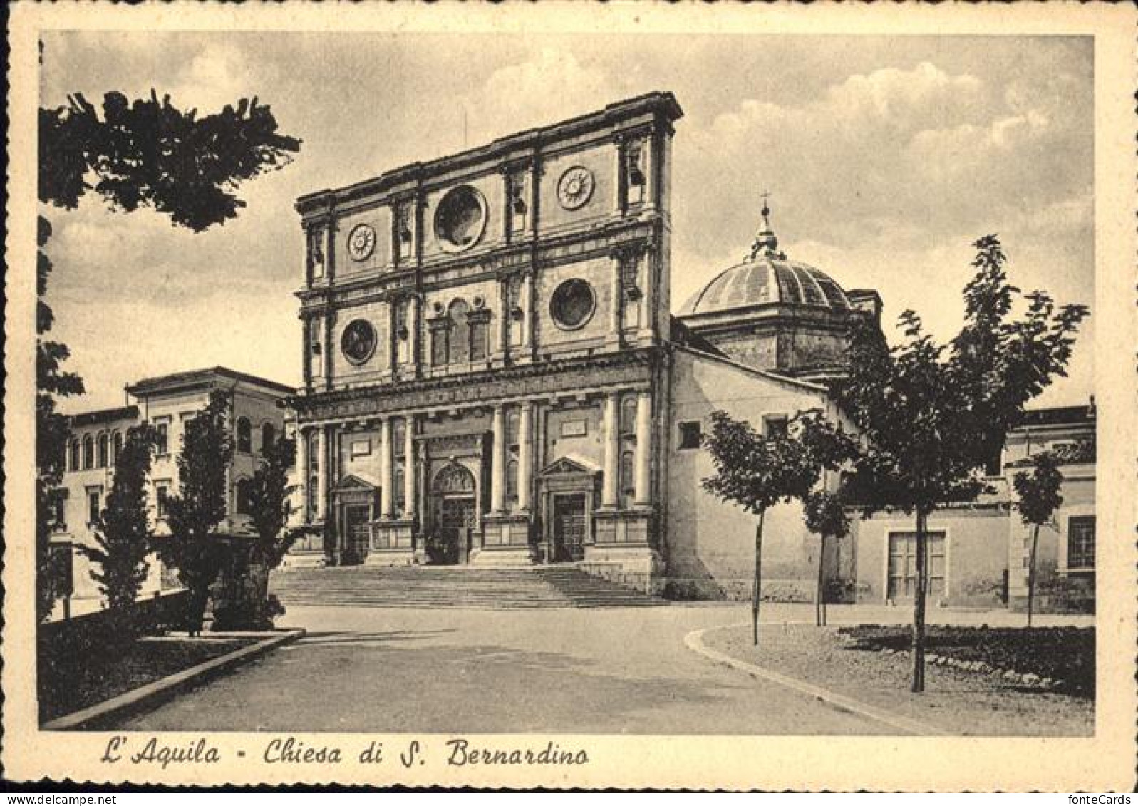 11534616 Aquila TI Chiesa Di S Bernardino Aquila - Andere & Zonder Classificatie