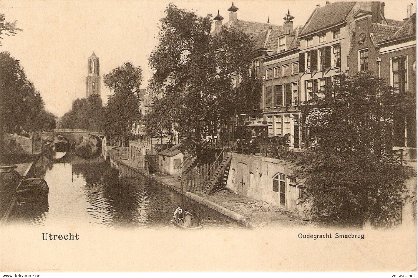 Utrecht, Oudegracht - Smeebrug - Utrecht