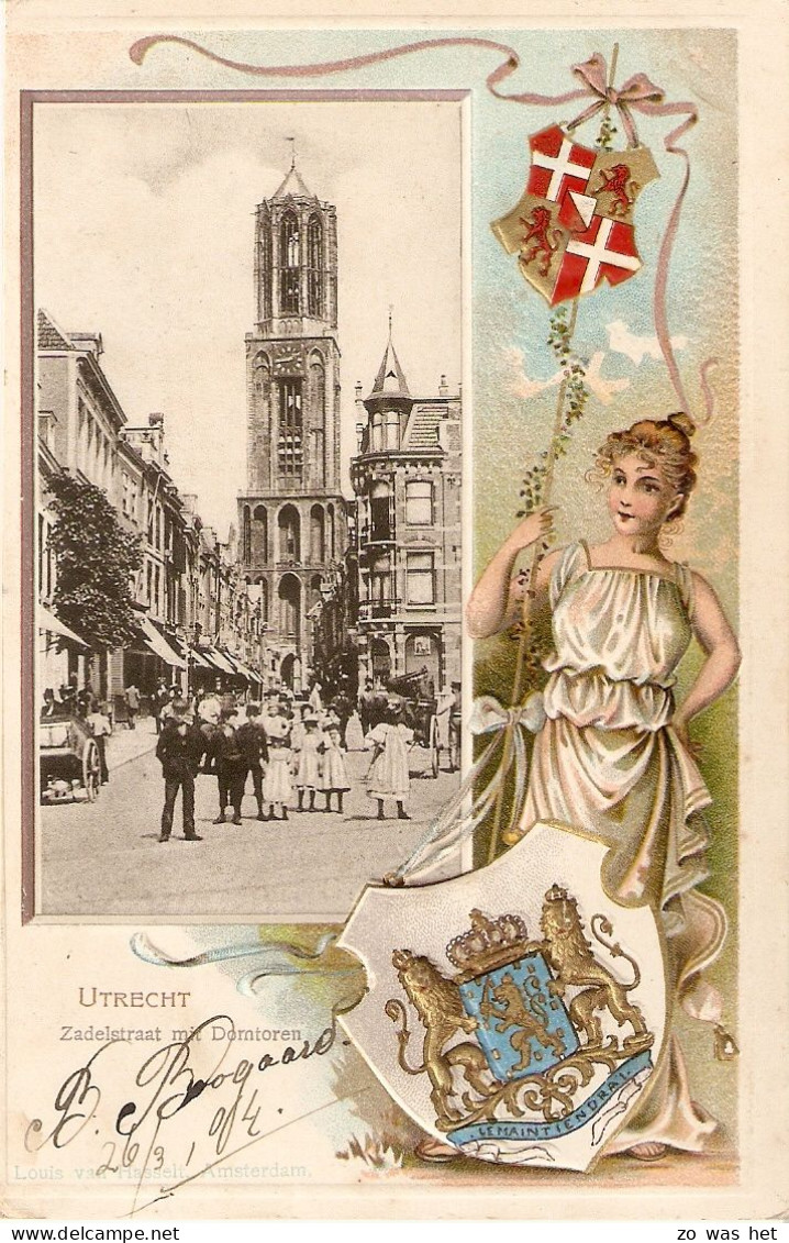 Utrecht, Zadelstraat Met Domtoren - Utrecht