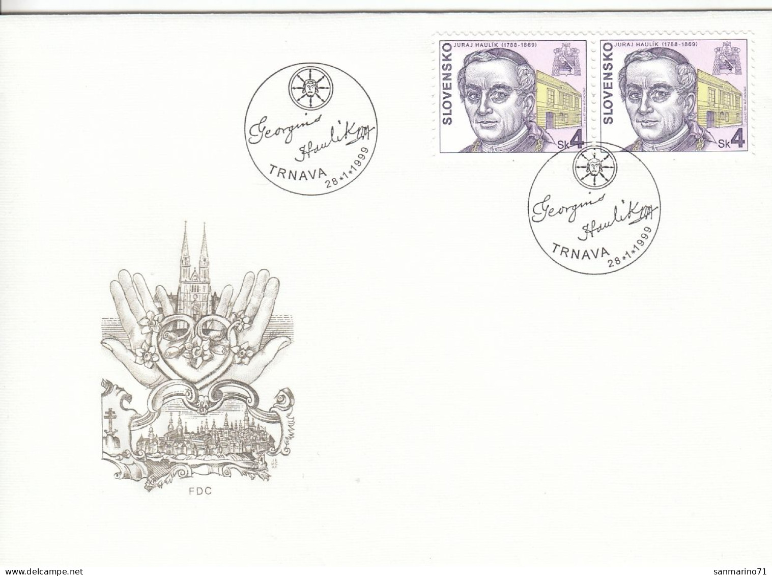 FDC SLOVAKIA 331 - Other & Unclassified