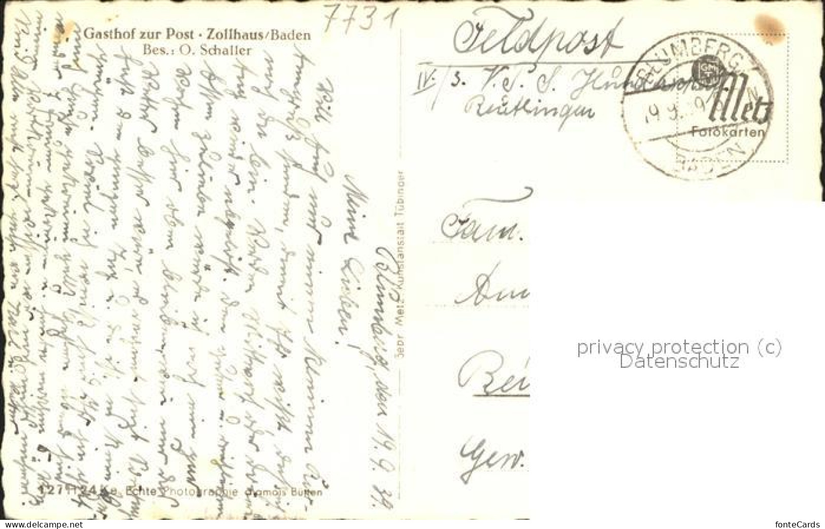 11530561 Schaller Zollhaus Gasthof Zur Post - Other & Unclassified