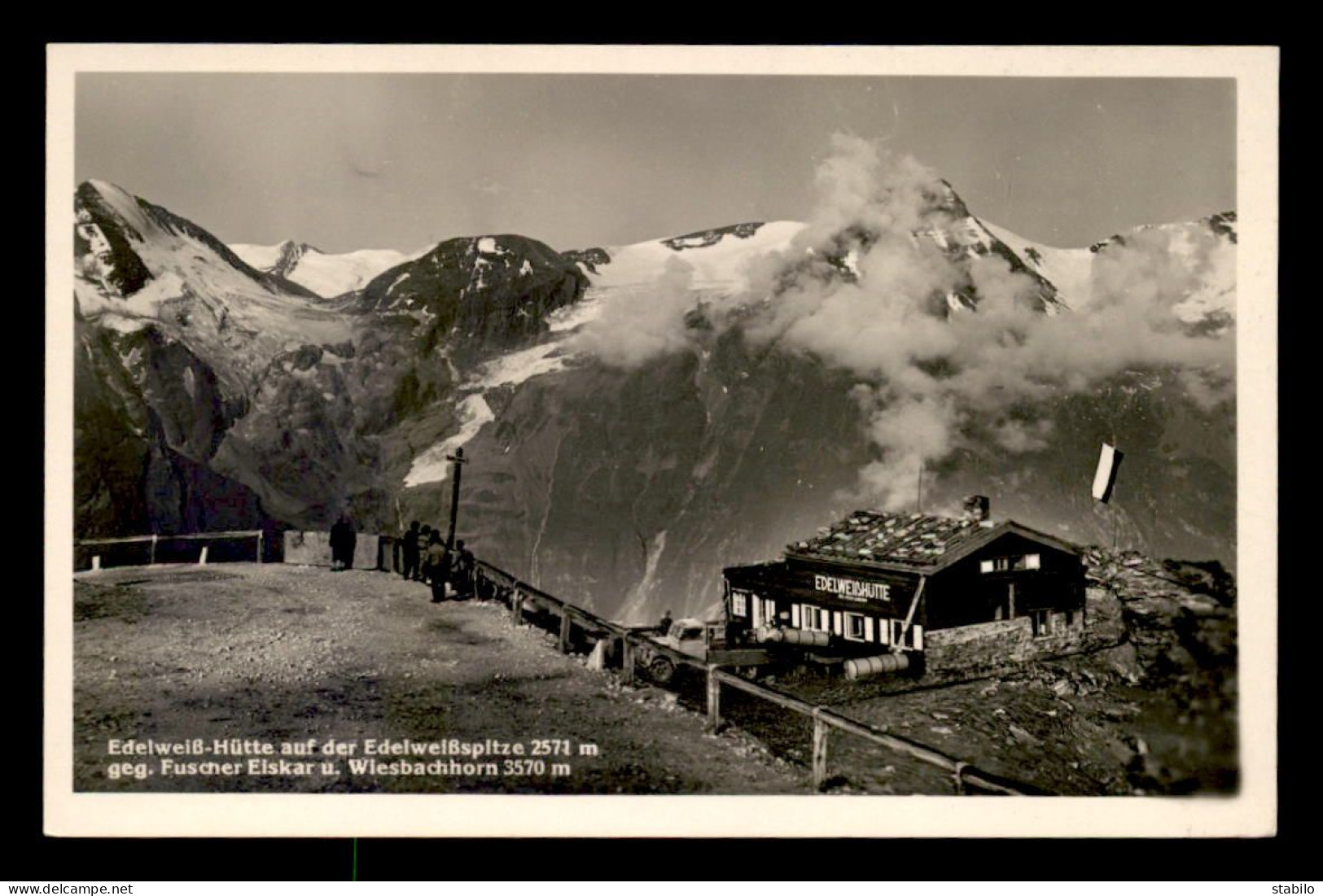 AUTRICHE - EDELWEISS HUTTE AUF DER EDELWEISSPITZE - Altri & Non Classificati