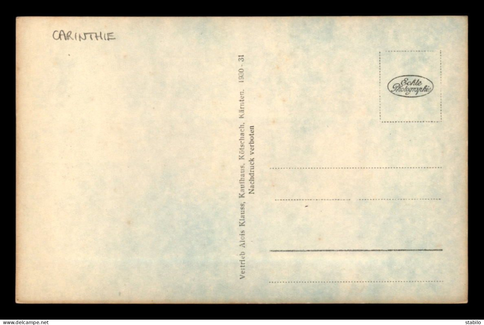 AUTRICHE - KOTSCHACH UND MAUTHEN - Other & Unclassified