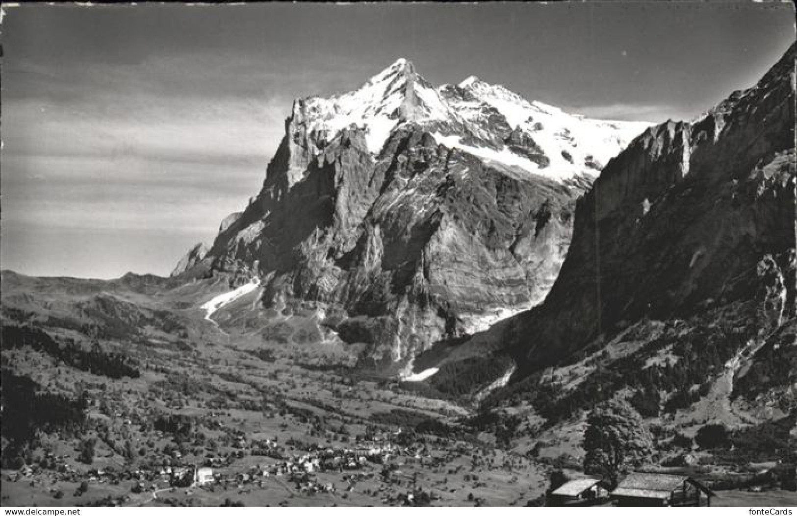 11528477 Grindelwald Panorama Mit Wetterhorn Berner Alpen Grindelwald - Sonstige & Ohne Zuordnung