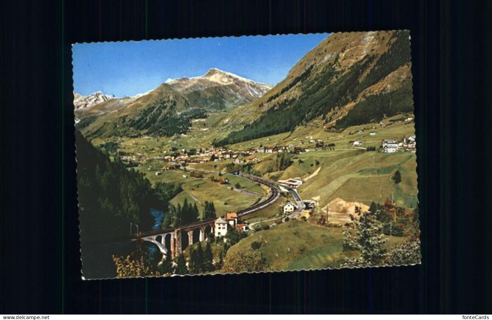 11528116 Airolo St. Gotthard Strasse Leventina Tal Eisenbahnbruecke Airolo - Andere & Zonder Classificatie