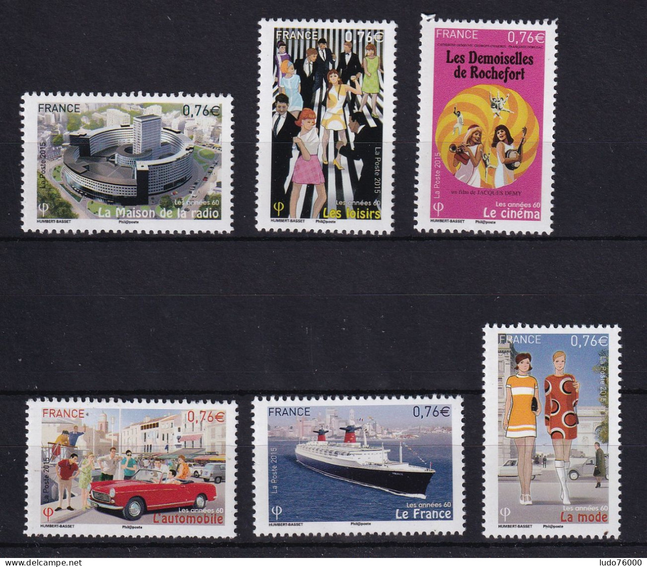 D 801 / N° 4960/4965 NEUF** COTE 18€ - Collections