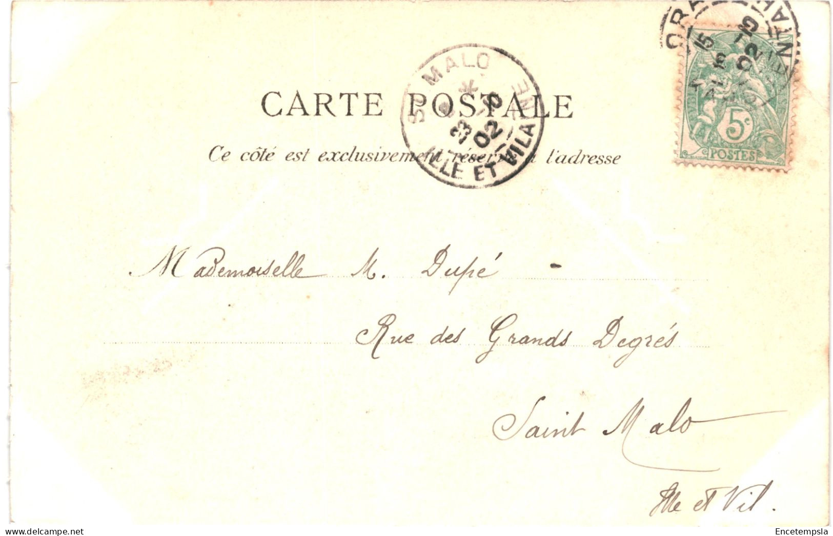 CPA Carte Postale Algérie  Oran Fontaine Aucourt 1902  VM80587 - Oran