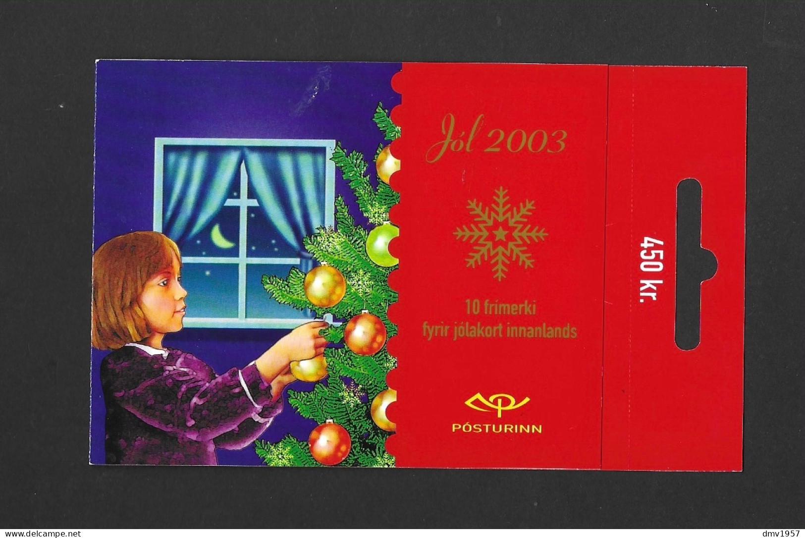 Iceland 2003 MNH Christmas SB63 Booklet - Postzegelboekjes