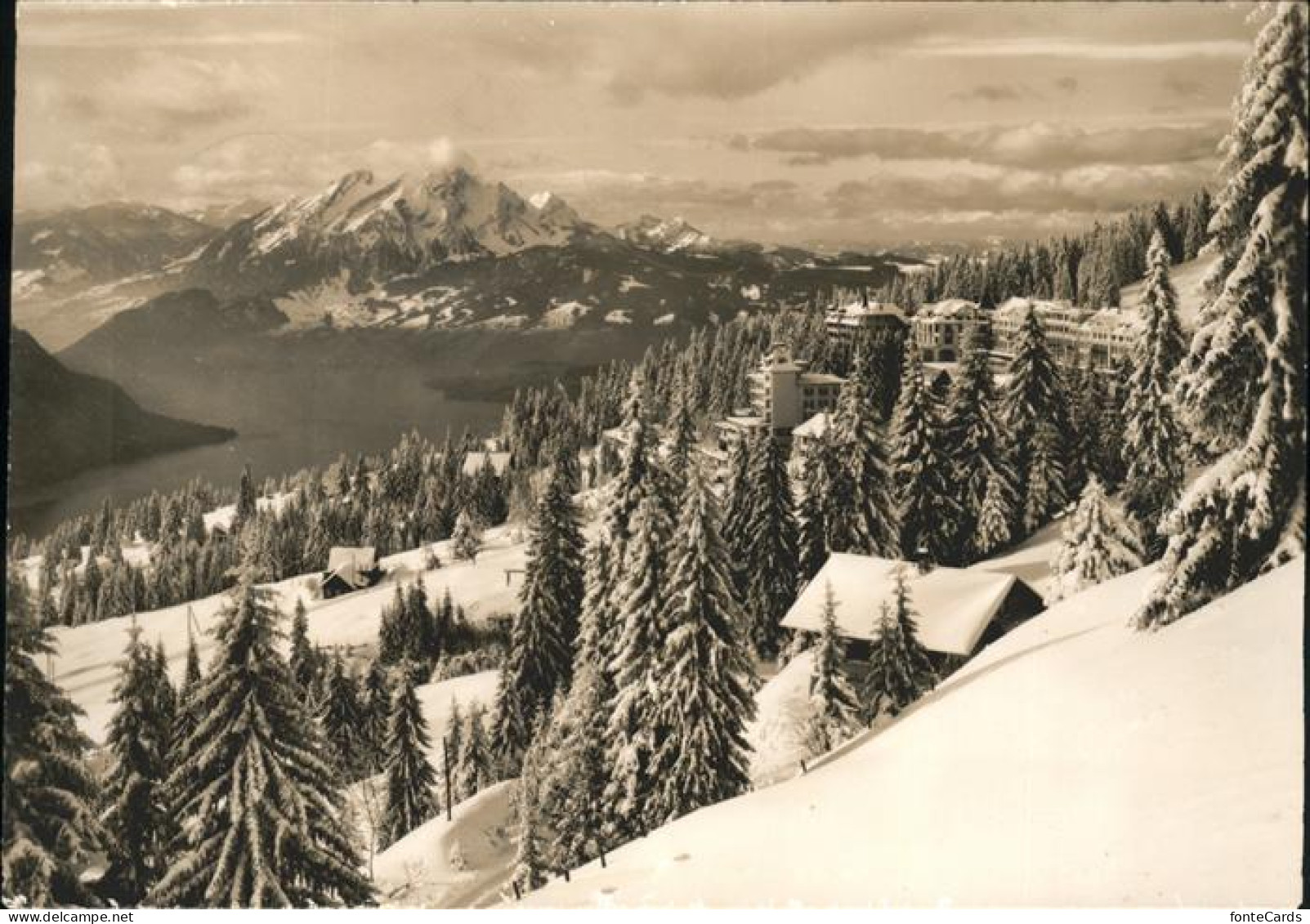 11524078 Rigi Kaltbad Mit Pilatus Vierwaldstaettersee Alpenpanorama Rigi Kaltbad - Otros & Sin Clasificación