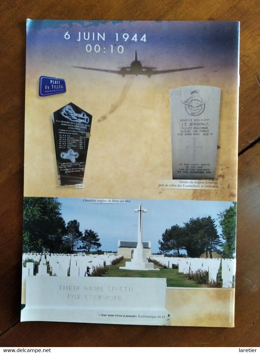Plaquette Hommage : Coulonces RECONNAISSANTE Aux 8 AVIATEURS - Juin 1944 - Normandie - Calvados (14) - WW2 - Normandië