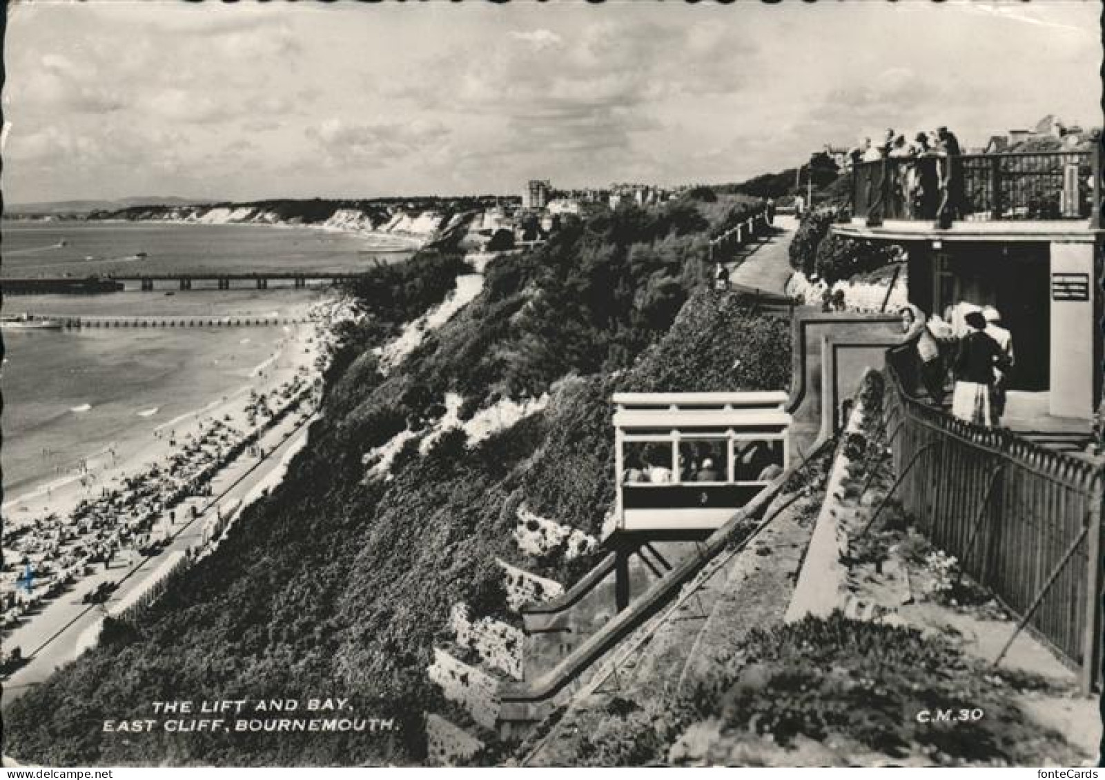 11523993 Bournemouth UK The Lift And Bay East Cliff Strand Steg  - Other & Unclassified