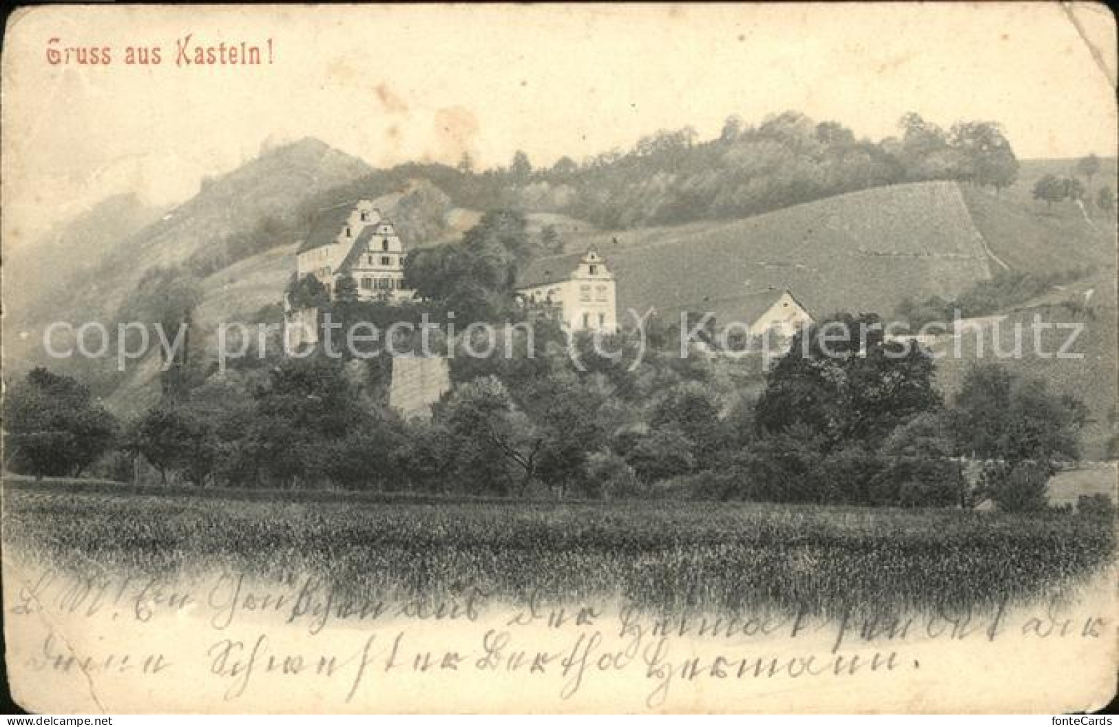 11520555 Kasteln Ortsblick Wildegg - Altri & Non Classificati