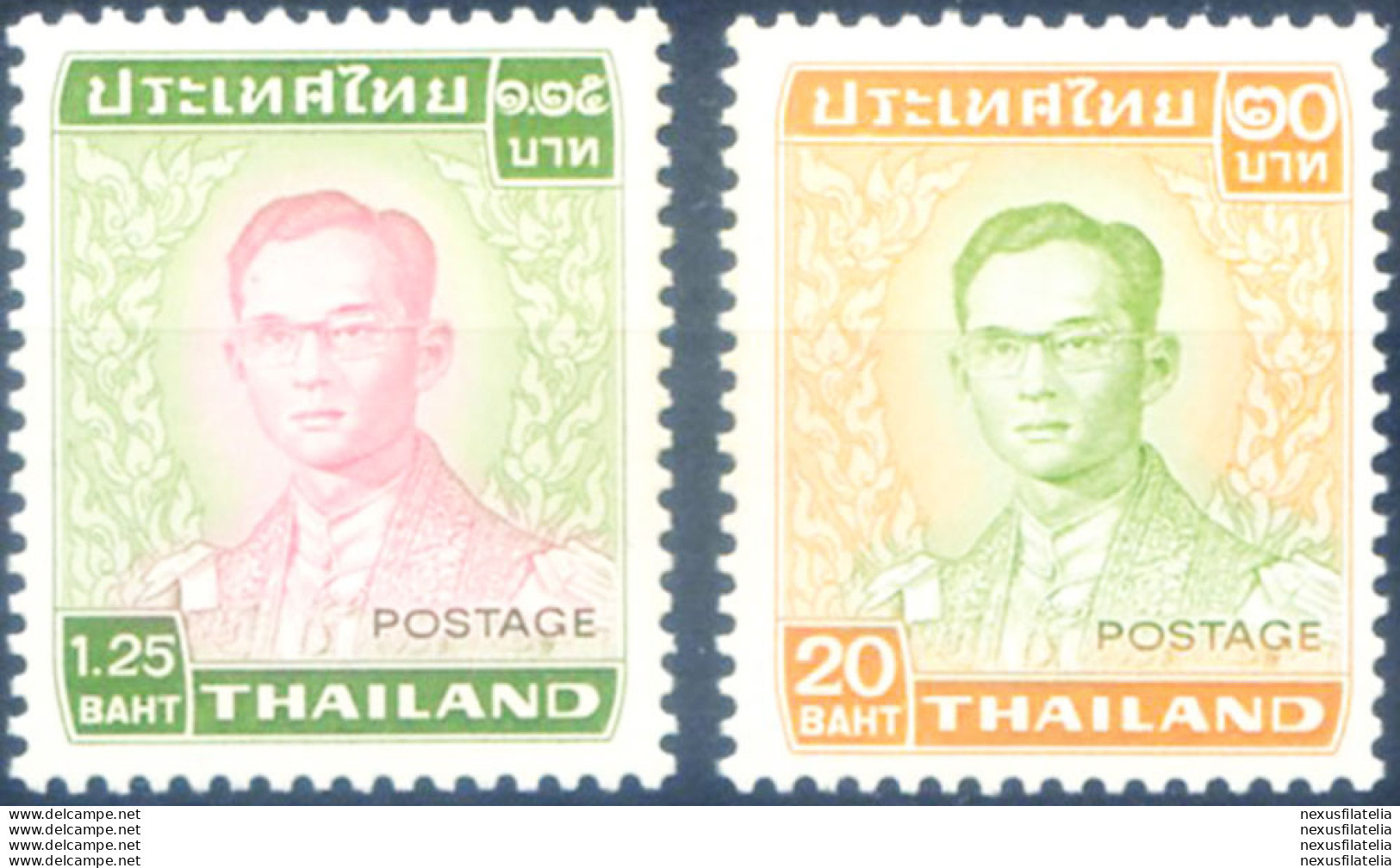 Re Bhumidol Aduljadeh 1972. - Thaïlande
