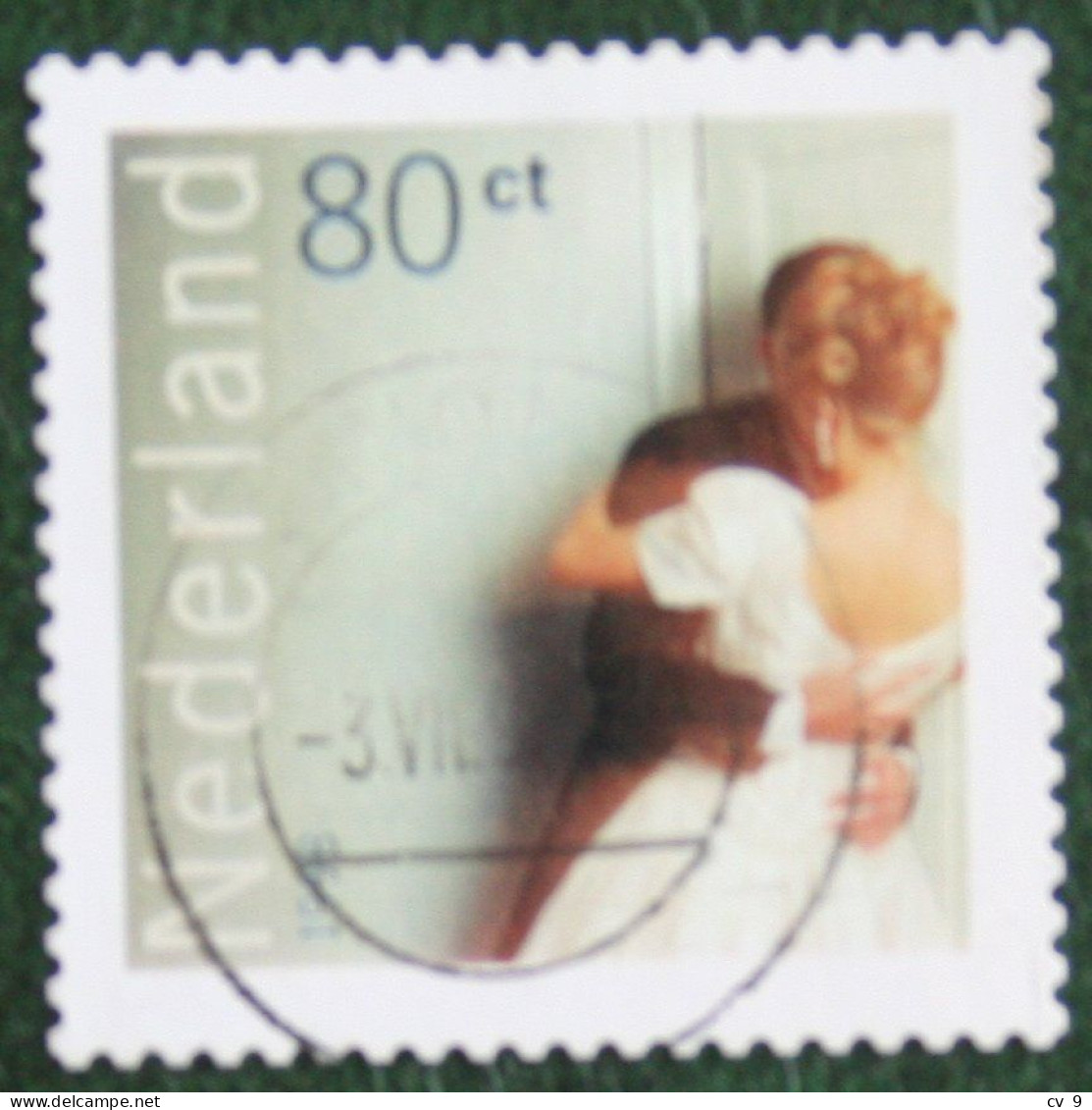 Trouwzegel GESTANST NVPH 1756 (Mi 1652); 1998 Gestempeld / USED NEDERLAND / NIEDERLANDE - Used Stamps