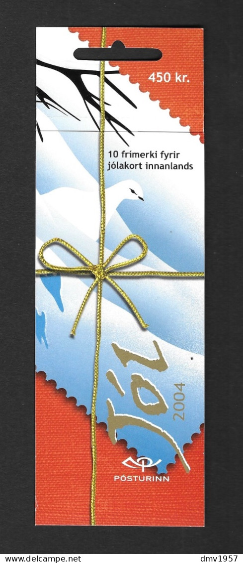 Iceland 2004 MNH Christmas SB68 Booklet - Postzegelboekjes