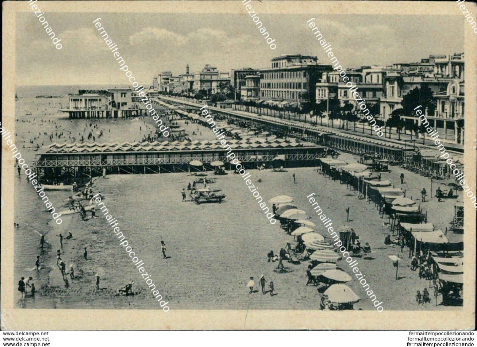 T765 Cartolina Anzio Spiaggia Di Ponente Provincia Di Roma - Andere & Zonder Classificatie