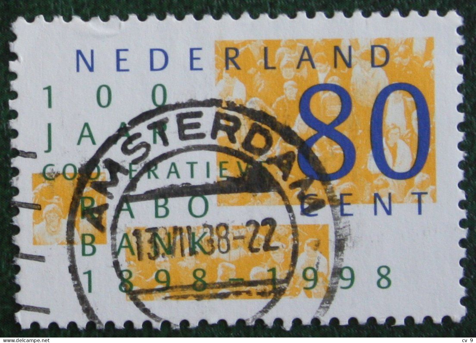 Rabobank NVPH 1764 (Mi 1659); 1998 Gestempeld / USED NEDERLAND / NIEDERLANDE - Gebraucht