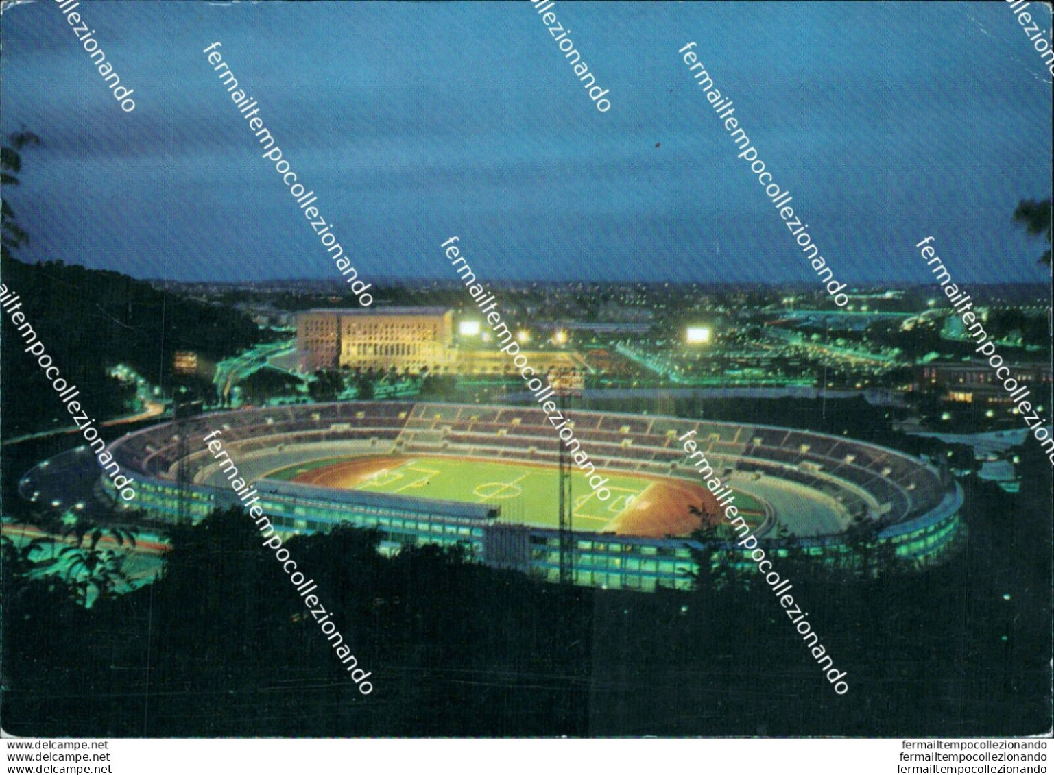 Br506 Cartolina Roma Citta' Stadio Olimpico - Autres & Non Classés
