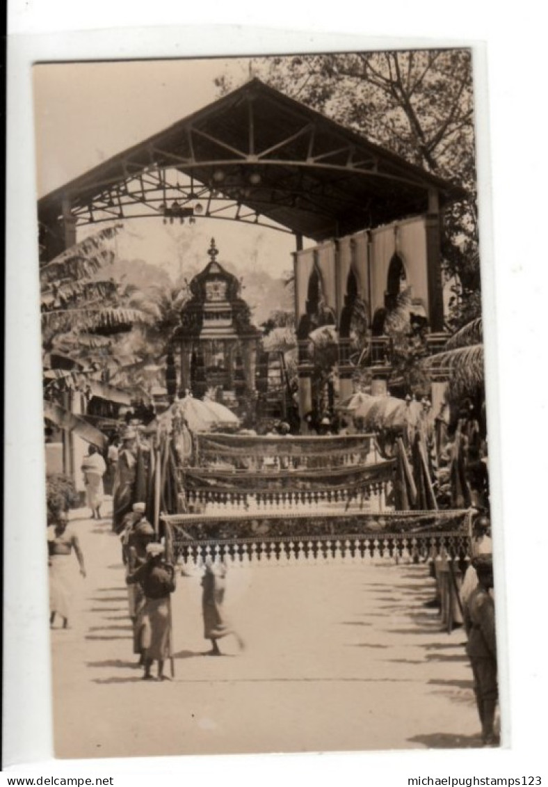 India / Thaipusam Festival Postcards - Otros & Sin Clasificación