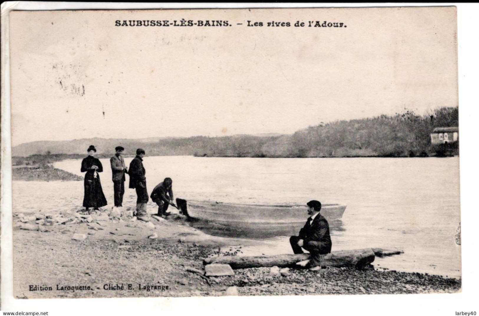 40 - Saubusse Les Bains Rives De L Adour - Cartes Postales Ancienne - Other & Unclassified