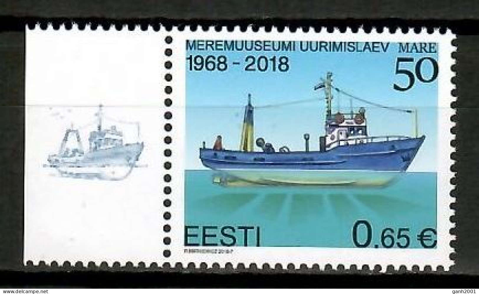 Estonia 2018 / Ships MNH Barcos Schiffe Bateaux / Cu13122  18-25 - Boten