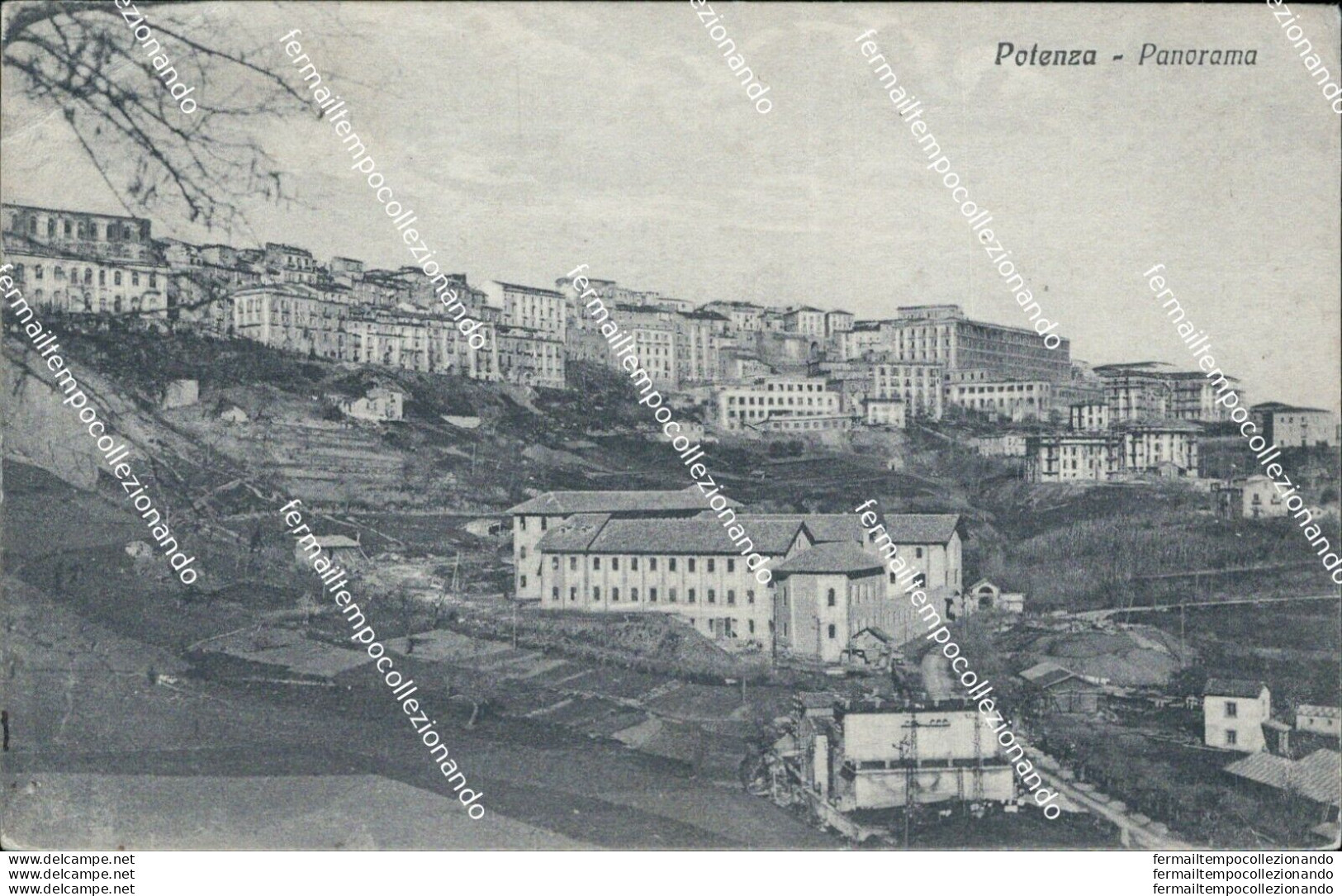 Bl338 Cartolina Potenza Citta' Panorama - Potenza