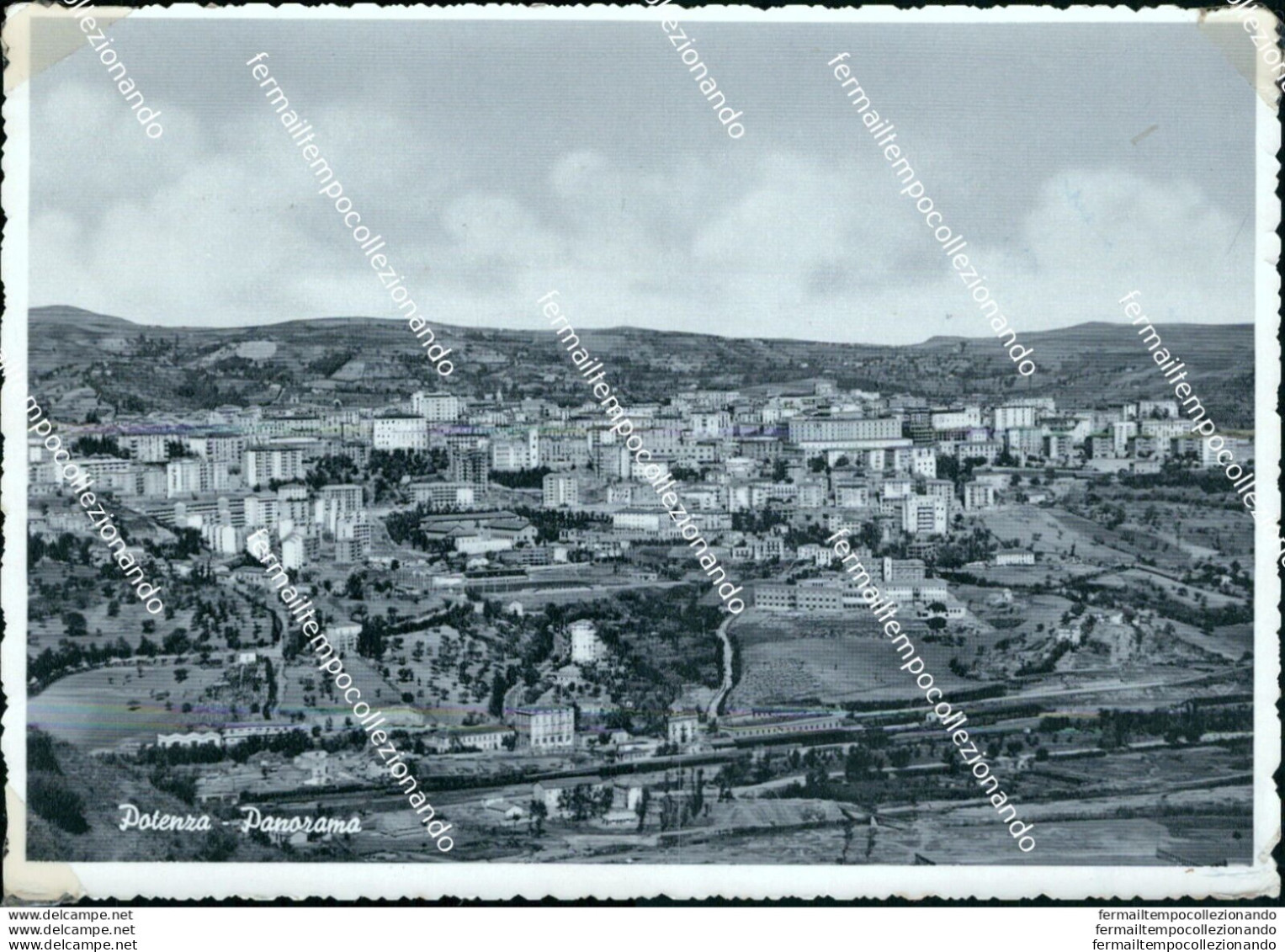 Bl400  Cartolina Potenza Citta' Panorama - Potenza