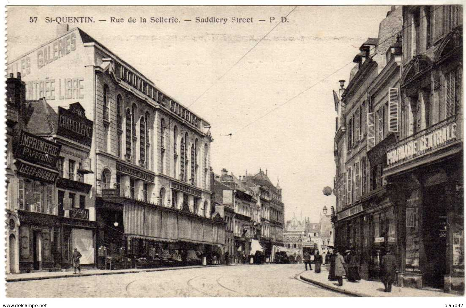 02 -- SAINT QUENTIN - Rue De La Scellerie - Saint Quentin