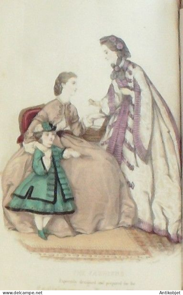English Woman's Mode de 22 gravures 1863