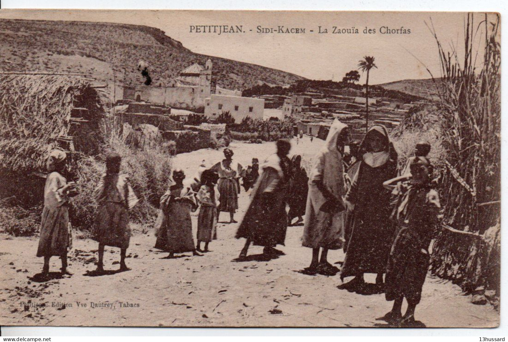 Carte Postale Ancienne Maroc - Petitjean. Sidi Kacem. La Zaouïa Des Chorfas - Autres & Non Classés