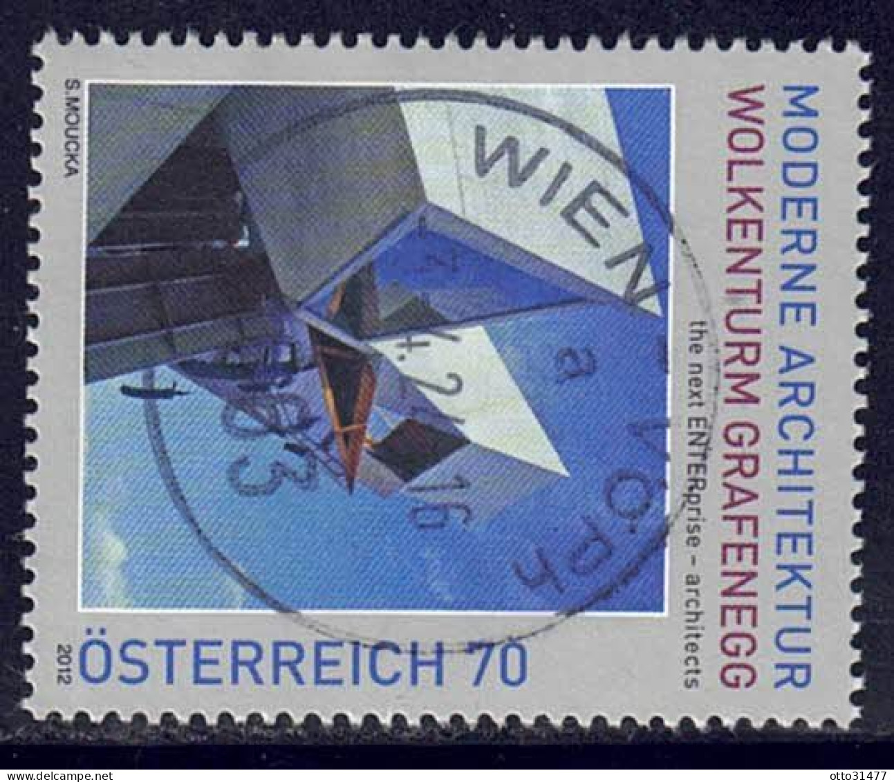 Österreich 2012 - Architektur, MiNr. 3008, Gestempelt / Used - Used Stamps
