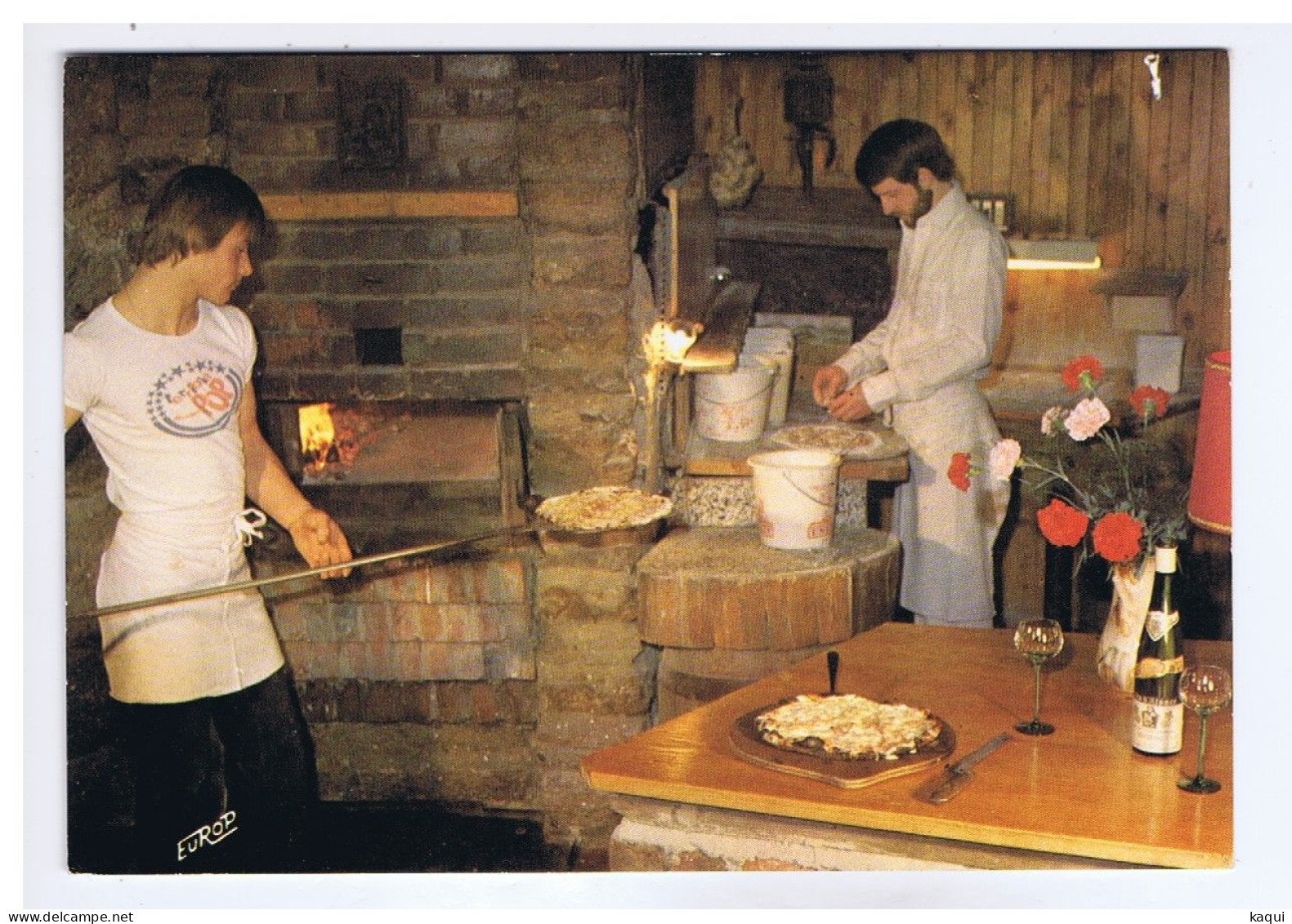 RECETTE De La TARTE FLAMBEE " FLAMMEKUECHE " - Edition " Europ " - Pierron - N° 10526 - Recetas De Cocina
