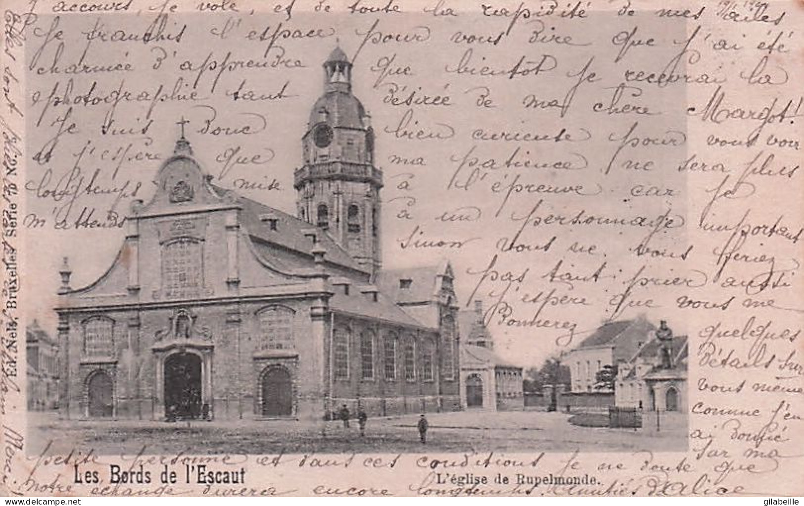 Kruibeke - Les Bords De L'Escaut - L'église De RUPELMONDE - Kruibeke