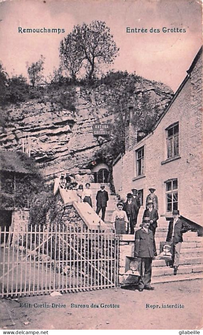 Aywaille - REMOUCHAMPS -  Entrée Des Grottes - Animée - Aywaille