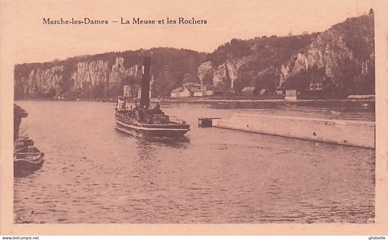 Namur -  MARCHE Les DAMES -  La Meuse Et Les Rochers - Namen