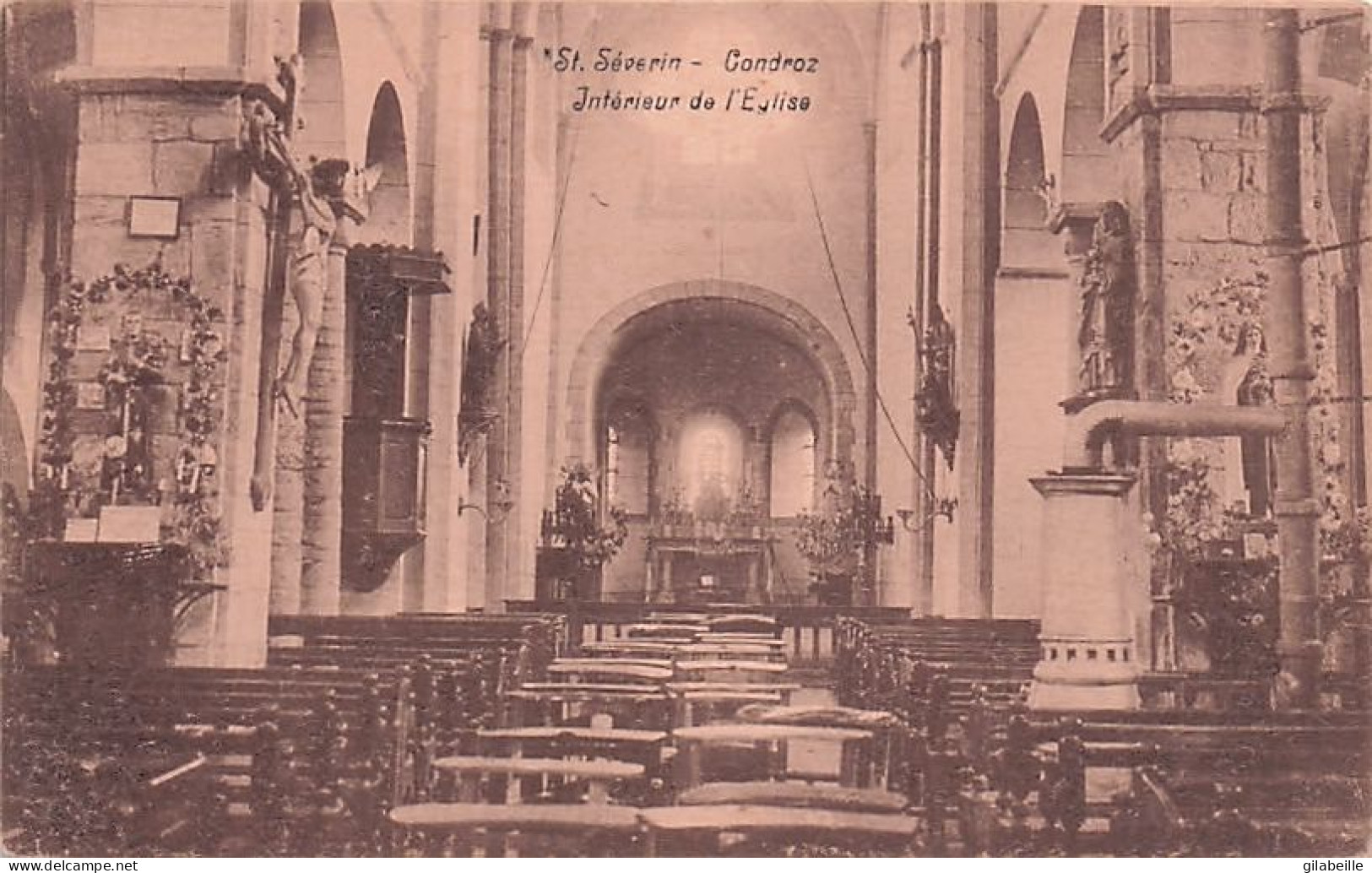 Nandrin - St SEVERIN - CONDROZ - Interieur De L'église - Nandrin