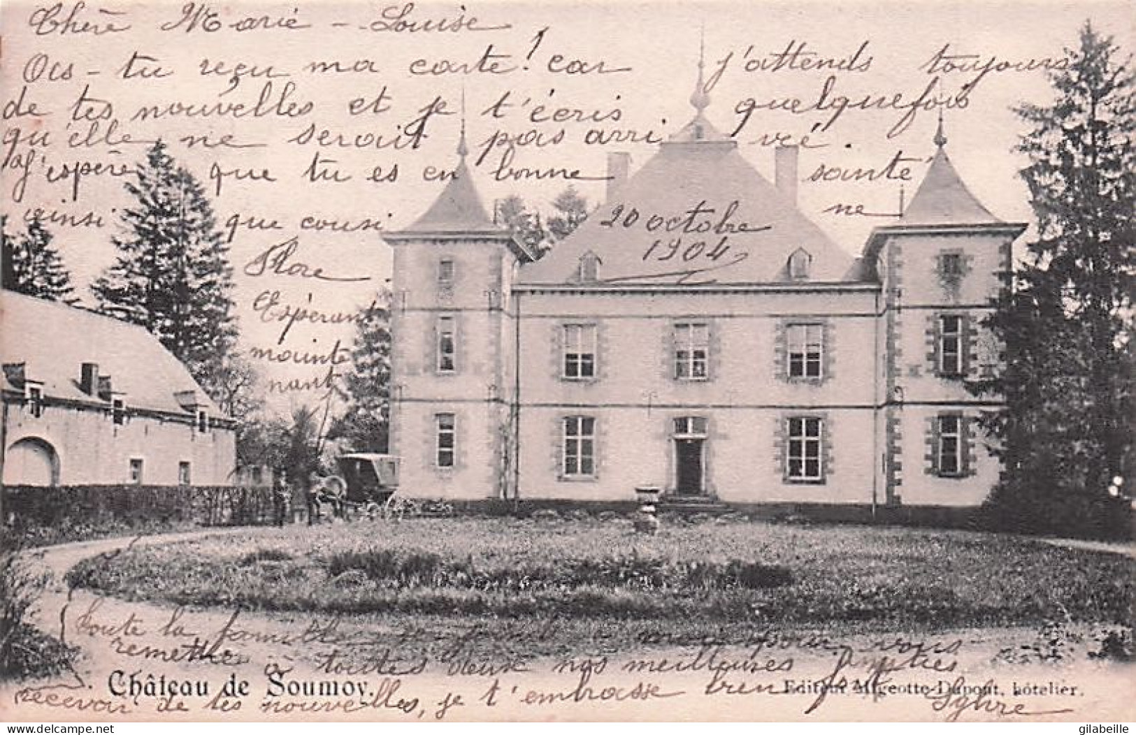 Cerfontaine - Chateau De SOUMOY - 1904 - Cerfontaine