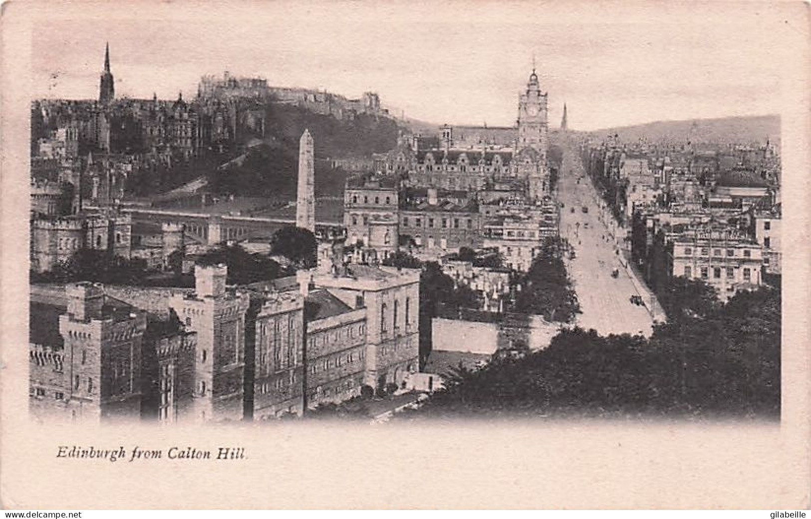 EDINBURGH From Calton Hill - 1903 - Midlothian/ Edinburgh