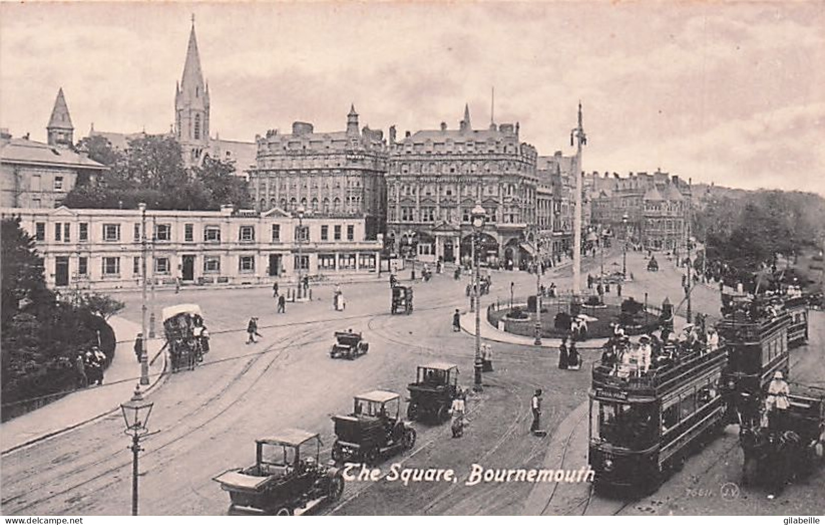 Hampshire - , Bournemouth -  The Square - Bournemouth (fino Al 1972)