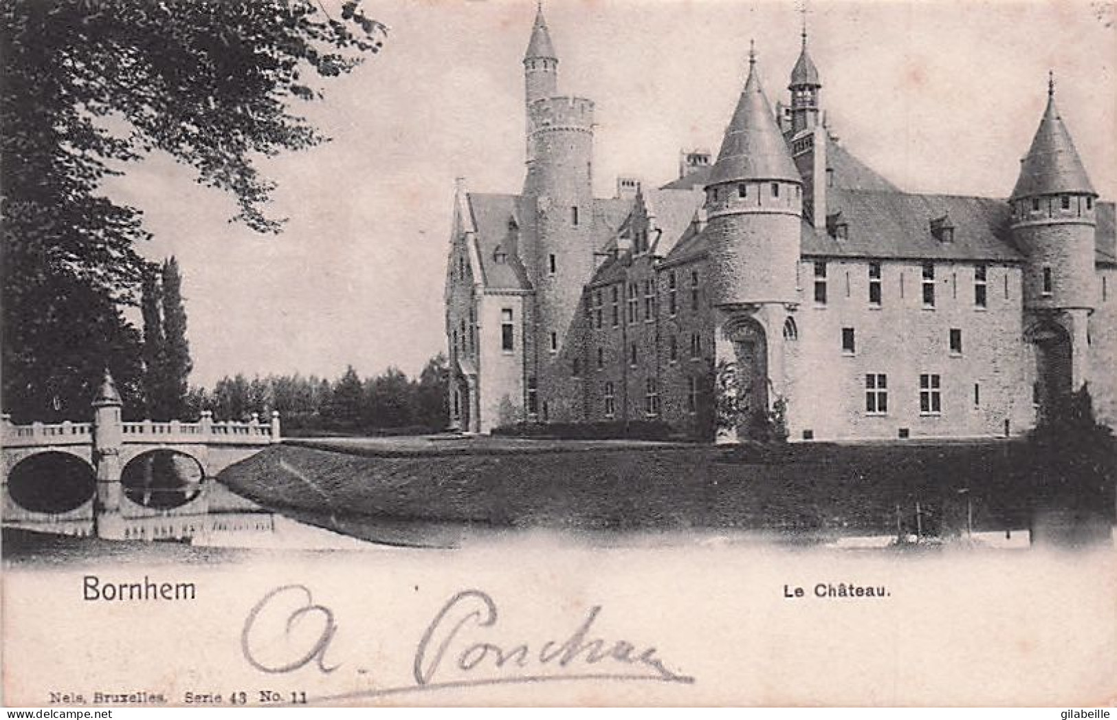 BORNHEM  - BORNEM - Le Chateau - 1901 - Bornem