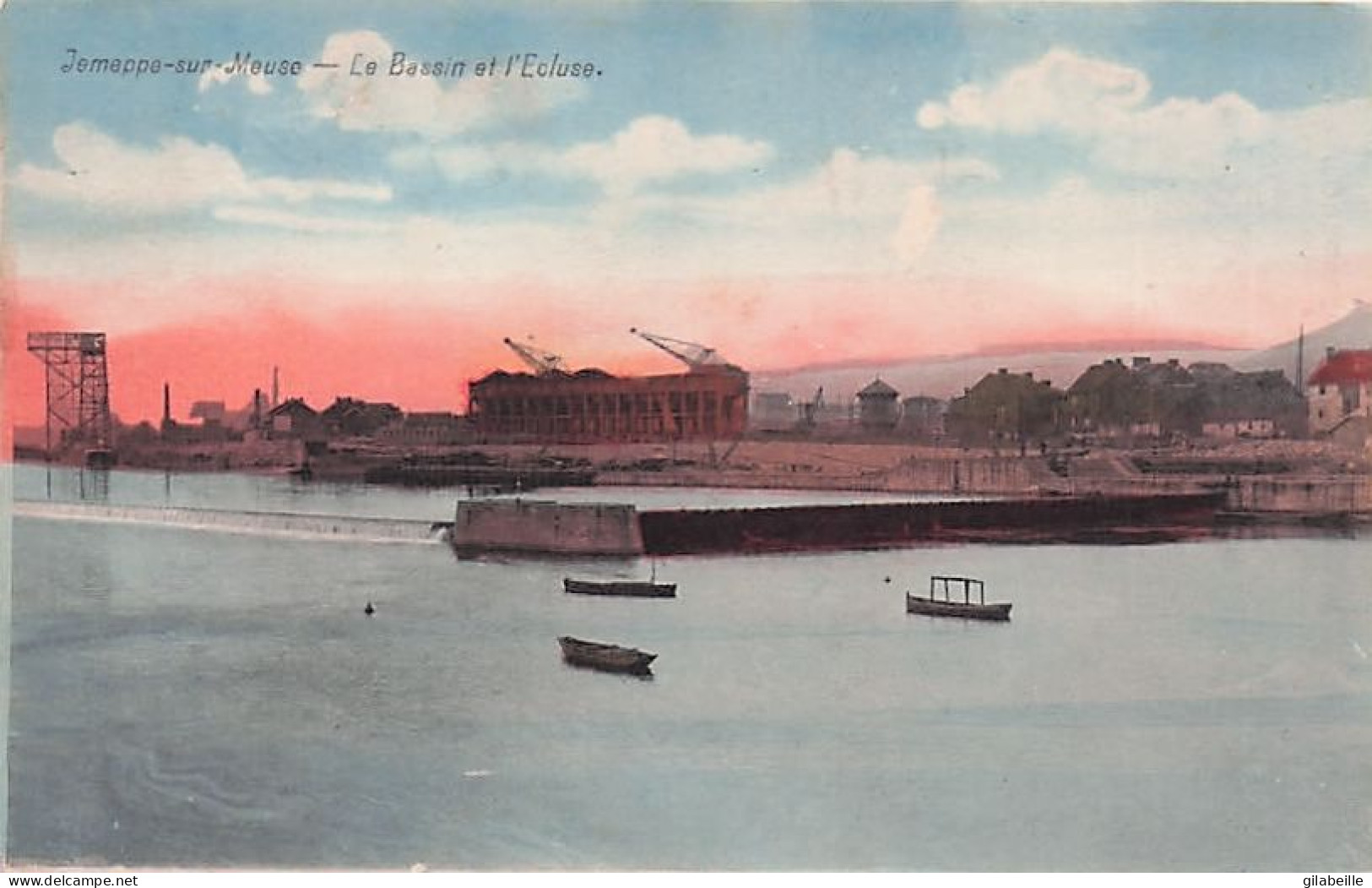 JEMEPPE Sur MEUSE - Le Bassin Et L'écluse - Seraing