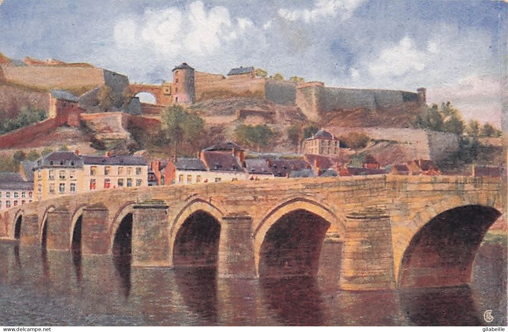 NAMUR - Le Pont De Jambe Et La Citadelle - Illustrateur - Aquarelle - Namur