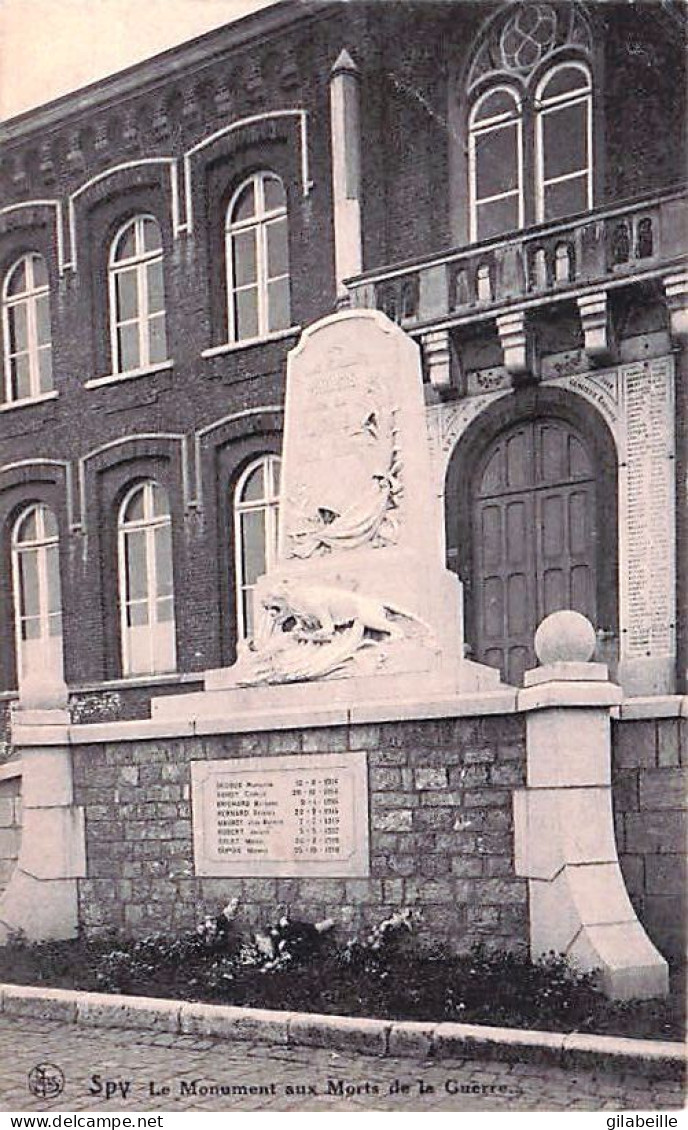 Spy -  Le Monument Aux Morts De La Guerre 14-18 - Jemeppe-sur-Sambre